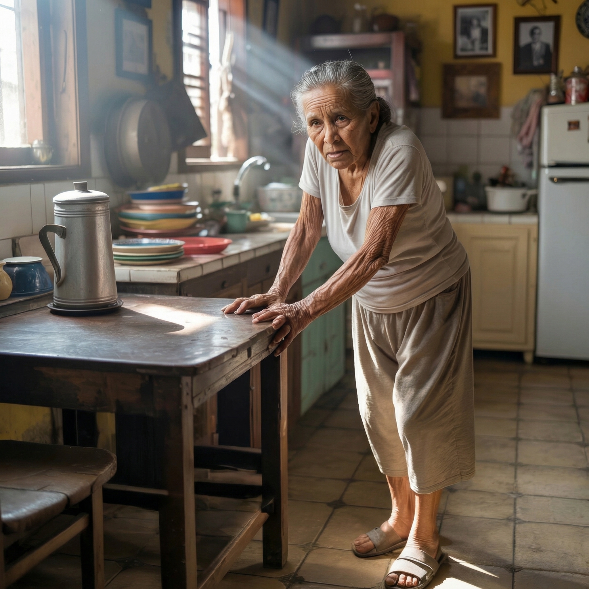 Trabajó toda su vida... sin quejarse